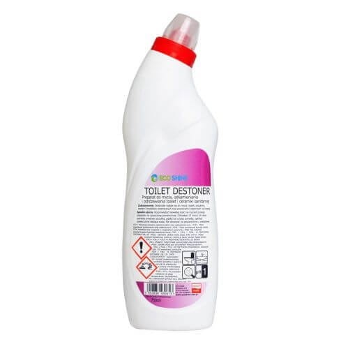 ECO SHINE   Toilet Destoner płyn do WC silnie usuwający kamień i rdzę  0,75L