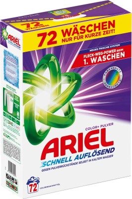 Ariel Color+ Niemiecki Proszek do Prania 3,96 kg (72 prania)