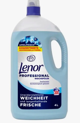 LENOR Płyn do Płukania 4L 200P Sea Breeze Niebieski – niemiecka jakość i morska świeżość