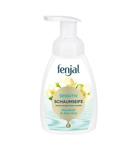 FENJAL Sensitive Schaumeiseife 250 ml – niemieckie mydło w pianie do rąk z pompką