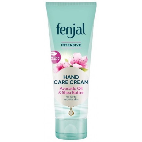 FENJAL Intensive Krem do rąk 75 ml – intensywna pielęgnacja z olejkiem z awokado i masłem shea, niemiecki produkt