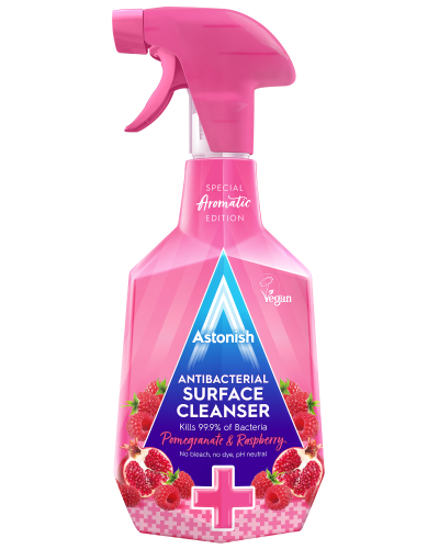 ASTONISH   Spray Antybakteryjny Pomegranete&Raspberry  750ml GB