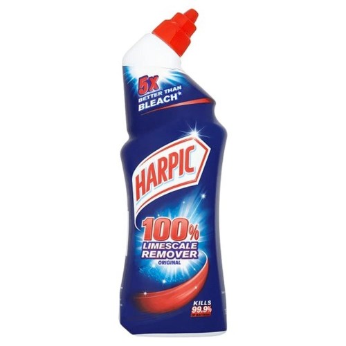 Harpic Płyn do WC 750 ml Limescale Remover – Skuteczne Usuwanie Kamienia i Higieniczna Czystość