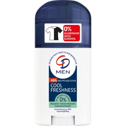 CD Men Cool Freshness Dezodorant w sztyfcie 40 ml – niemiecki dezodorant męski bez aluminium i alkoholu