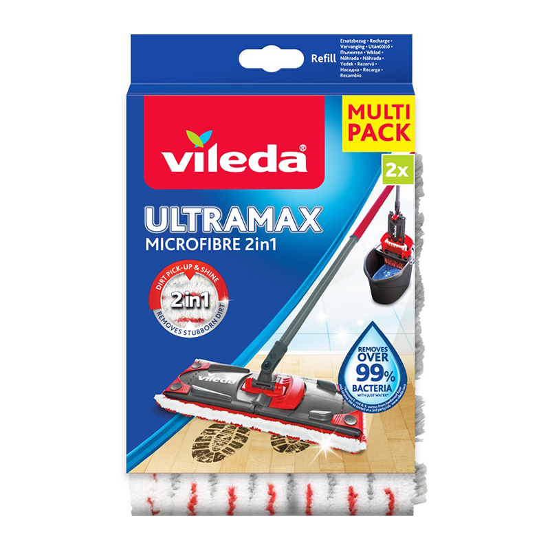 VILEDA   Wkład do mopa Ultramax 2szt /5/ - Sklep i hurtownia FH German