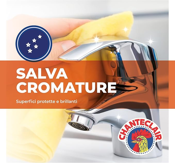 CHANTE CLAIR Odkamieniacz 625 ml Anticalcare Extra Rapido – włoski spray do usuwania kamienia z octem - Sklep i hurtownia FH German