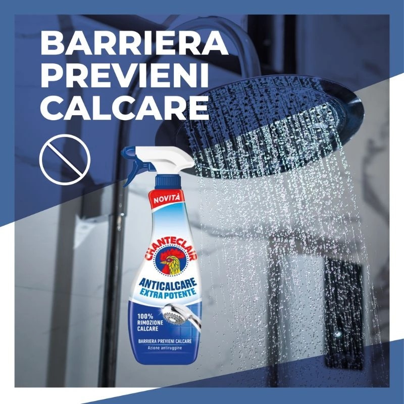 CHANTE CLAIR Odkamieniacz 625 ml Extra Potente – włoski spray na kamień i zacieki, do łazienki i armatury - Sklep i hurtownia FH German