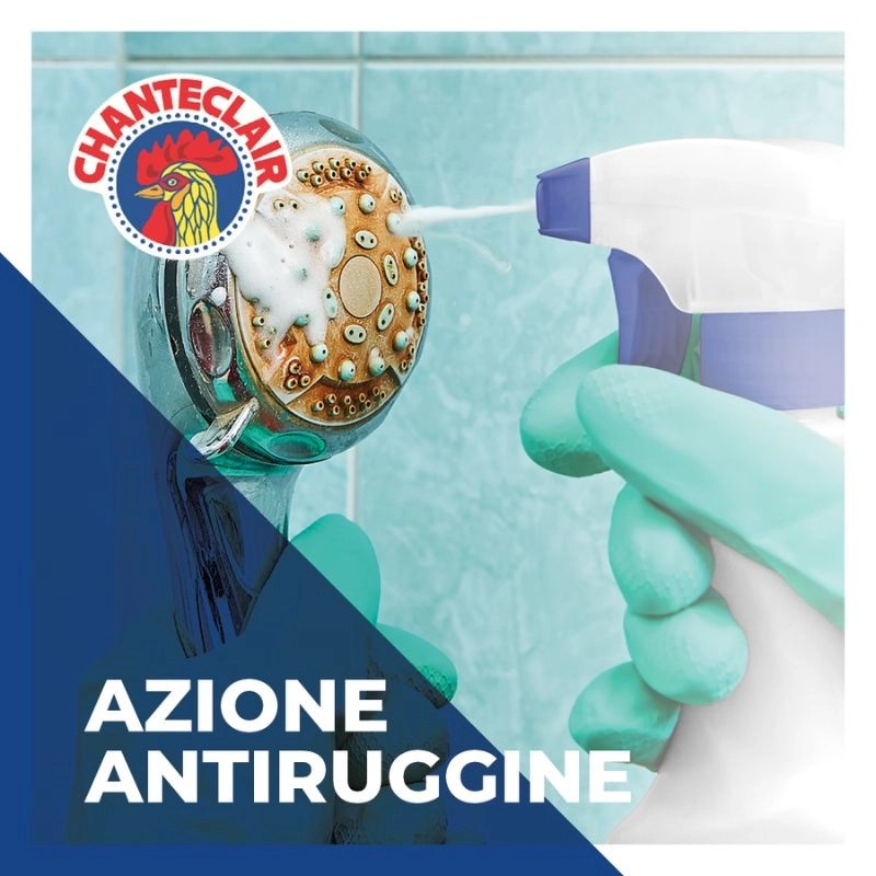 CHANTE CLAIR Odkamieniacz 625 ml Extra Potente – włoski spray na kamień i zacieki, do łazienki i armatury - Sklep i hurtownia FH German