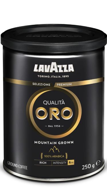LAVAZZA   Kawa mielona 250g ORO Qualita Moutain Grown puszka /12/ - Sklep i hurtownia FH German