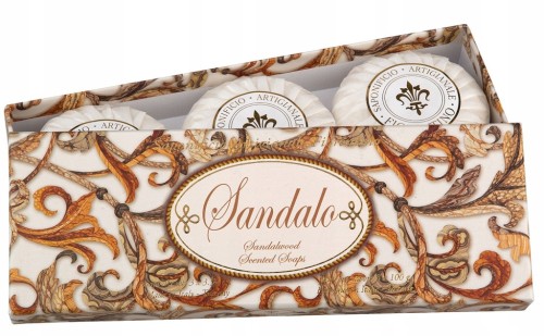 SAPONIFICIO   Mydło 3x100g kostka Sandalo IT