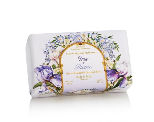 SAPONIFICIO   Mydło 250g naturalne Iris&Glicine IT