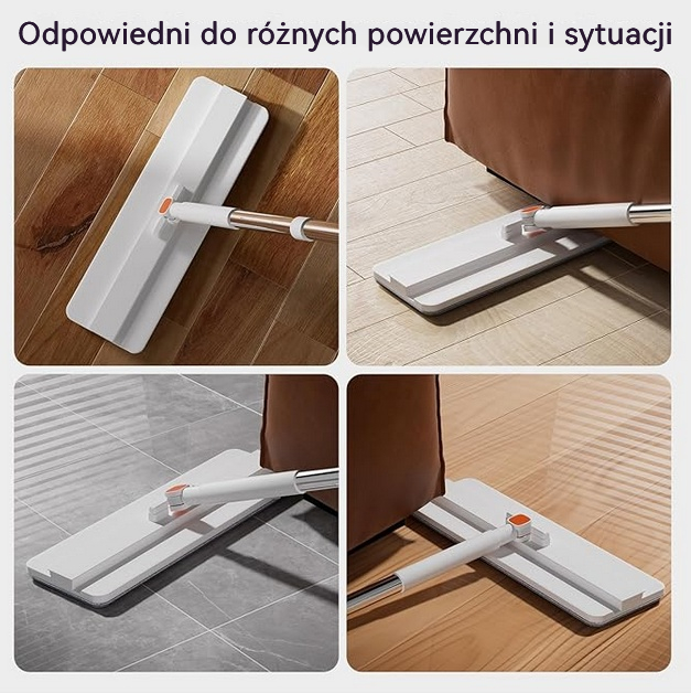 TIVAXO Mop obrotowy S22 Spin z separacją brudnej wody + 2 wkłady - Sklep i hurtownia FH German
