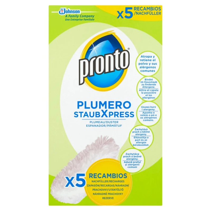 PRONTO   Duster zapas 5szt przeciw kurzowi  /6/ - Sklep i hurtownia FH German
