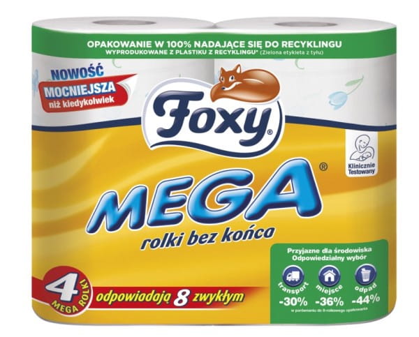 FOXY   Papier toaletowy A4 3w Mega /6/270/ - Sklep i hurtownia FH German