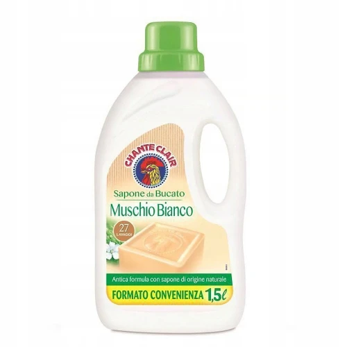 Chante Clair Mydło do prania Muschio Bianco 1,5 L 27P – z Włoch