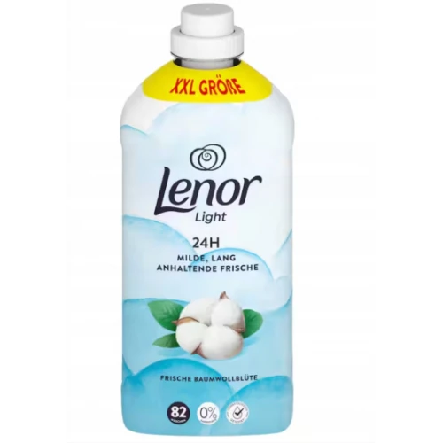 LENOR Niemiecki płyn do płukania 82P Frische Baumwollblüte 1,722L – Jakość z Niemiec (DE)
