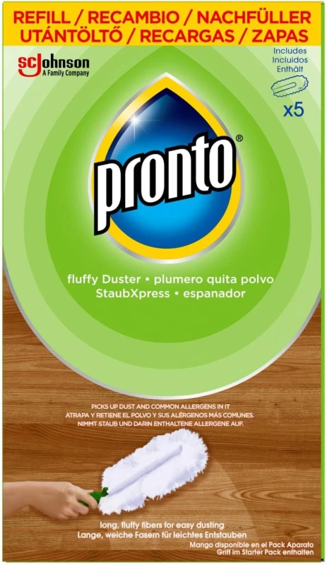 PRONTO   Duster zapas 5szt przeciw kurzowi  /6/ - Sklep i hurtownia FH German
