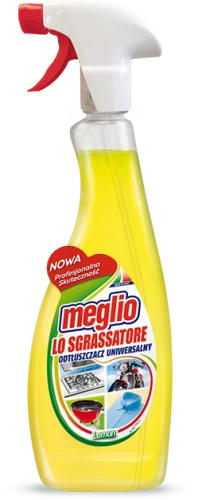 MEGLIO Odtłuszczacz uniwersalny w sprayu 750ml Lemon /16/