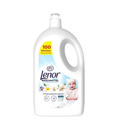LENOR Żel do prania Universal Sensitive 4,5L 100 prań – żel niemiecki hipoalergiczny do ubrań, dla skóry wrażliwej