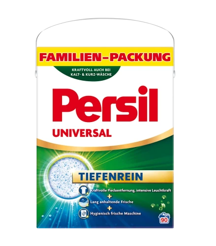Persil Universal Tiefenrein proszek do prania białego i jasnego 90 prań 4,95kg oryginalny z Austrii