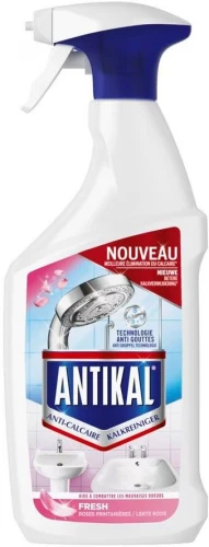 ANTIKAL Niemiecki spray do łazienki 700 ml Fresh – silny środek przeciw kamieniowi i osadom z odświeżającym zapachem