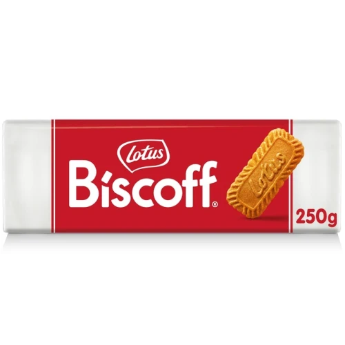 LOTUS Biscoff Ciasteczka kruche 250 g – belgijskie ciasteczka karmelizowane