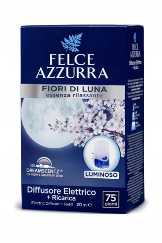 FELCE AZZURRA Fiori di Luna 20 ml – włoski elektryczny dyfuzor zapachowy + wkład Moon Flowers