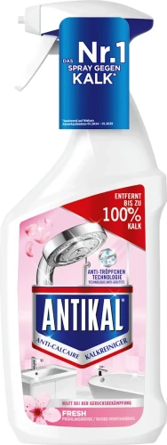 Antikal Fresh spray do łazienki usuwający kamień Frühlingsrose 800ml z Niemiec DE