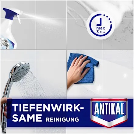 Antikal Fresh spray do łazienki usuwający kamień Frühlingsrose 800ml z Niemiec DE - Sklep i hurtownia FH German