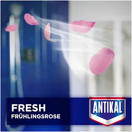 Antikal Fresh spray do łazienki usuwający kamień Frühlingsrose 800ml z Niemiec DE - Sklep i hurtownia FH German