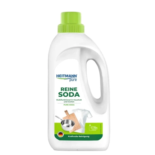 Heitmann Pure czysta soda w płynie 1000ml multifunkcyjny środek do czyszczenia i prania DE