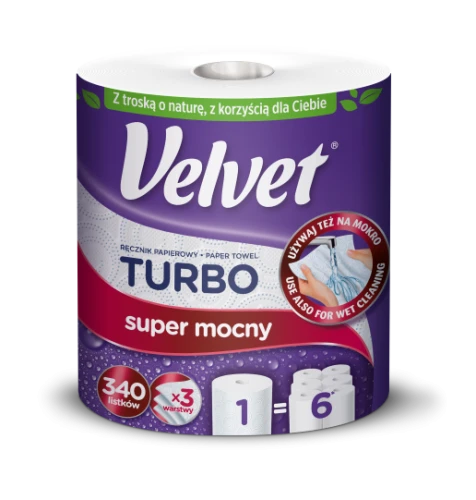 VELVET   Ręcznik papierowy A1 3w Turbo /6/