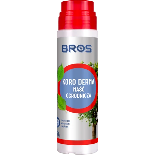Bros maść ogrodnicza Koro-Derma 350g skuteczna ochrona drzew i krzewów po cięciu