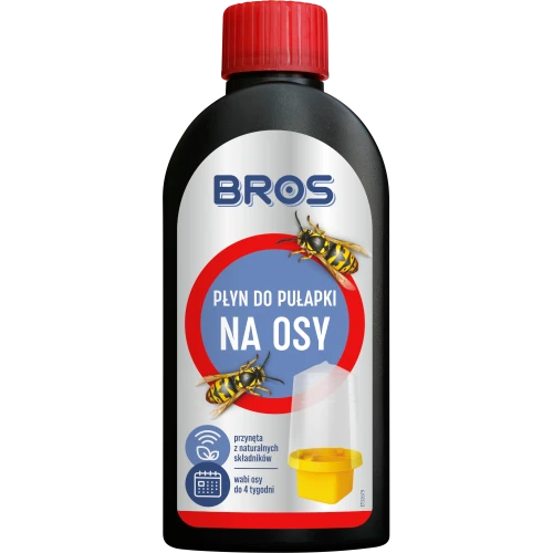 Bros płyn do pułapki na osy i muchy 200ml naturalna przynęta wkład uzupełniający