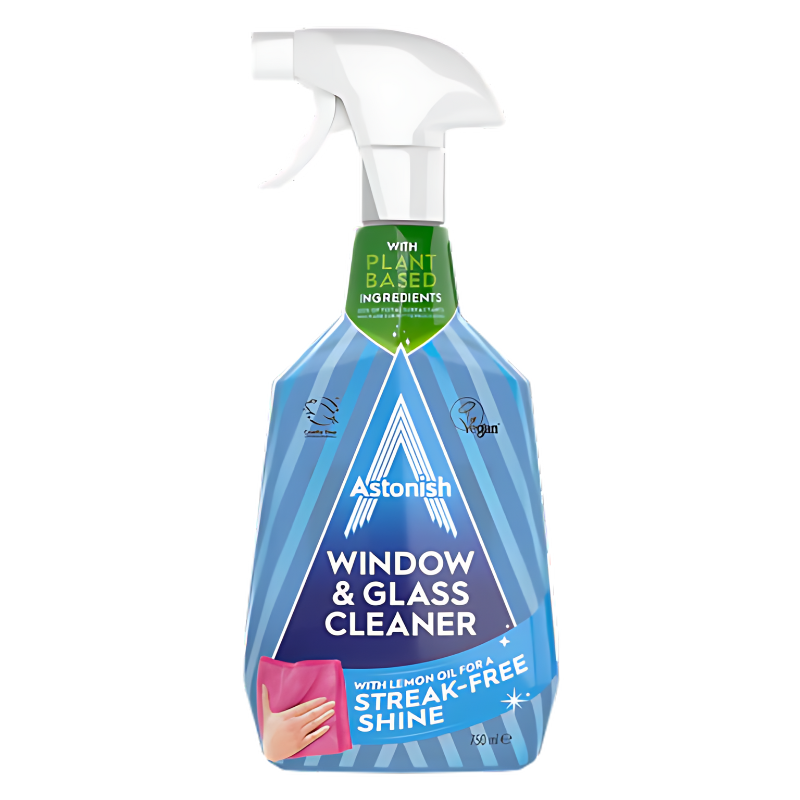 ASTONISH   Spray do mycia szyb i luster 750ml GB /12/ - Sklep i hurtownia FH German