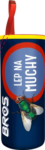 Bros lep okrągły na muchy 1 sztuka tradycyjna pułapka klejowa bezzapachowa