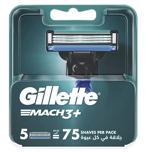 Gillette Mach3 wkłady do maszynki do golenia 5 sztuk oryginalne ostrza dla mężczyzn
