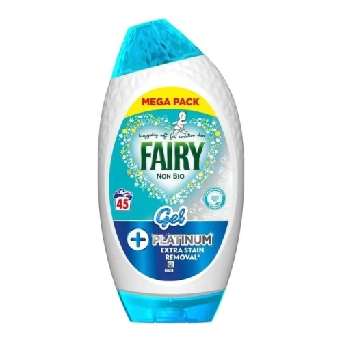Hipoalergiczny żel do prania Fairy Platinum Non Bio 1,485L 45 prań dla dzieci i alergików