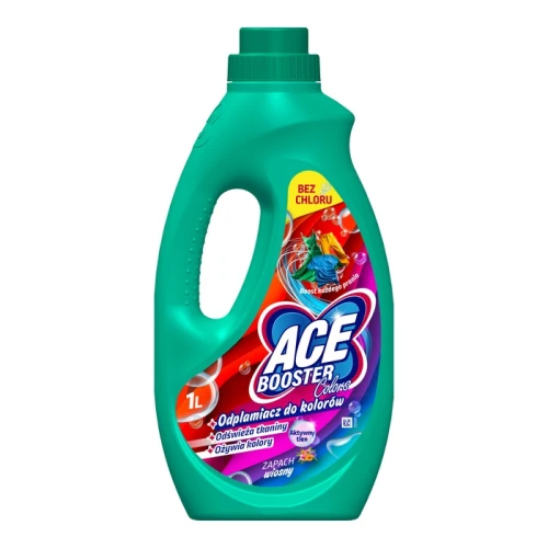 ACE Booster Colors Odplamiacz do Kolorów 1L – Zapach Wiosny