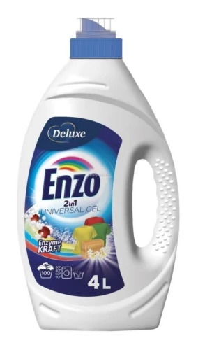 DELUXE   ENZO niemiecki żel do prania 4L 2w1 100P Uniwersal /4/