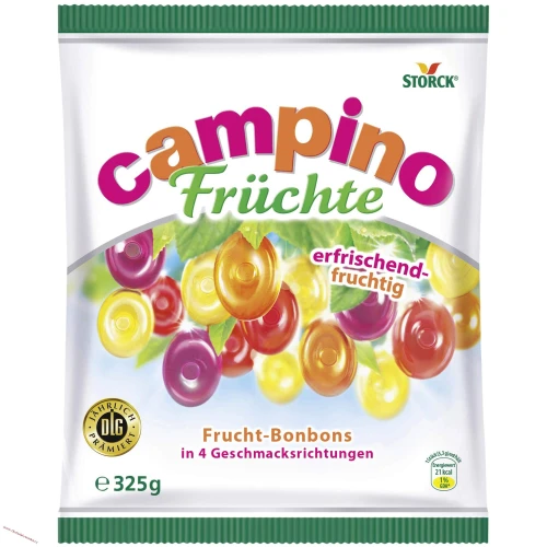 STORCK   Cukierki owocowe 335g Campino Fruchte DE