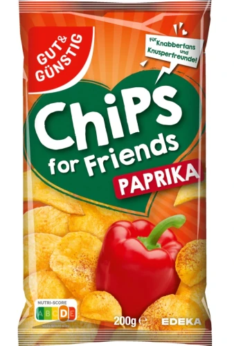 G&G   Chipsy paprykowe 200g DE