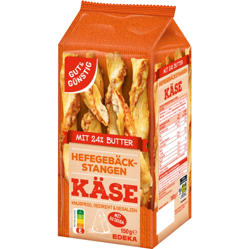 G&G   Pałki pszenne serowe 150g DE /12/ - Sklep i hurtownia FH German