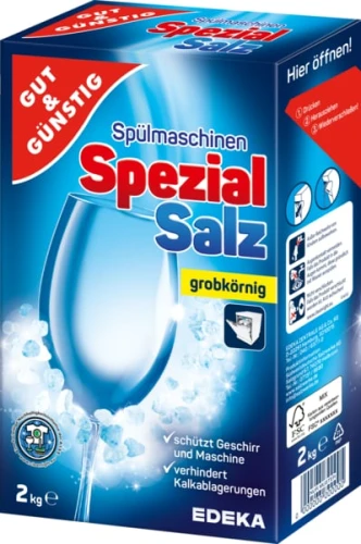 G&G   Sól do zmywarek 2kg DE /6/