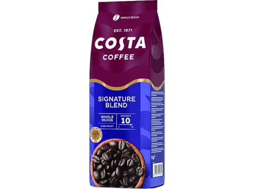 Costa Coffee Signature Blend Dark Roast 1kg oryginalna kawa ziarnista intensywność 10