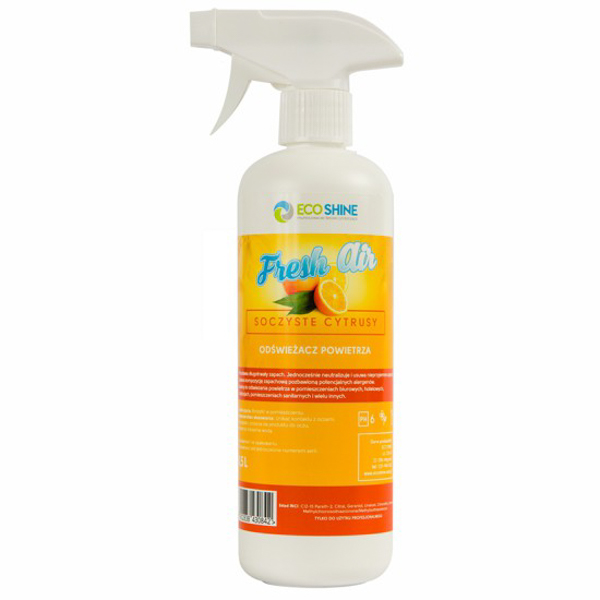 ECO SHINE   Fresh Air Odświeżacz powietrza w sprayu 500ml Cytryna - Sklep i hurtownia FH German
