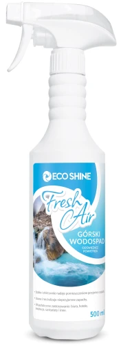 ECO SHINE   Odświeżacz powietrza Fresh Air Górski Wodospad 0,5L