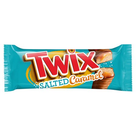 Twix baton czekoladowy Salted Caramel 46g kruche ciastko ze słonym karmelem