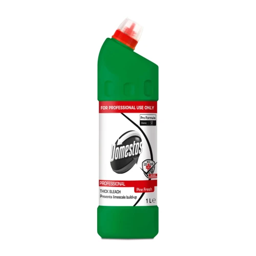 DOMESTOS Płyn do WC 1 L PINE Professional – mocna formuła do profesjonalnej higieny