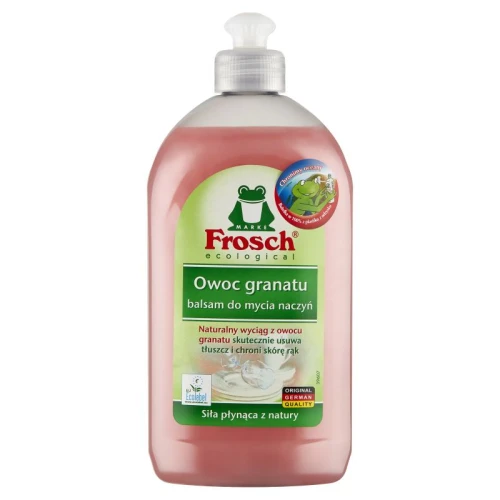 FROSCH   Płyn do mycia naczyń 500ml Owoc granatu